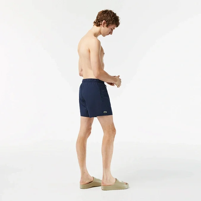 Шорты Lacoste Lightweight Monochrome Swim Trunks Navy Blue/Green