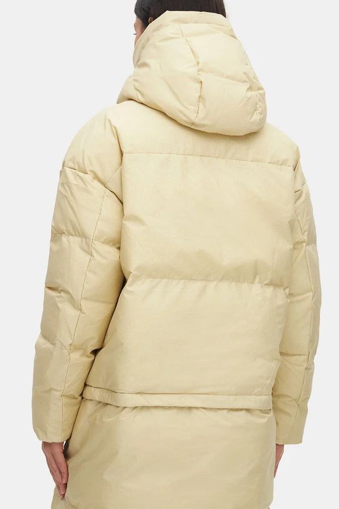 Пуховик-трансформер женский SHU бежевый