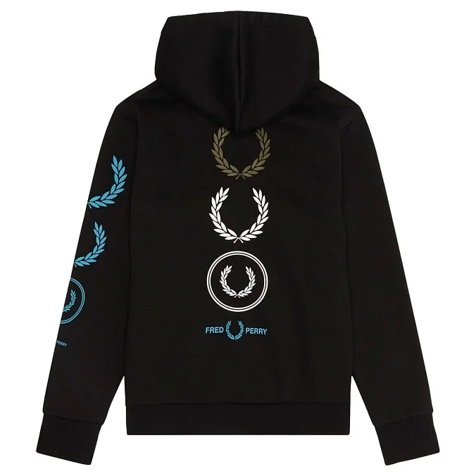 Толстовка Fred Perry Graphic Branding Hooded Sweats