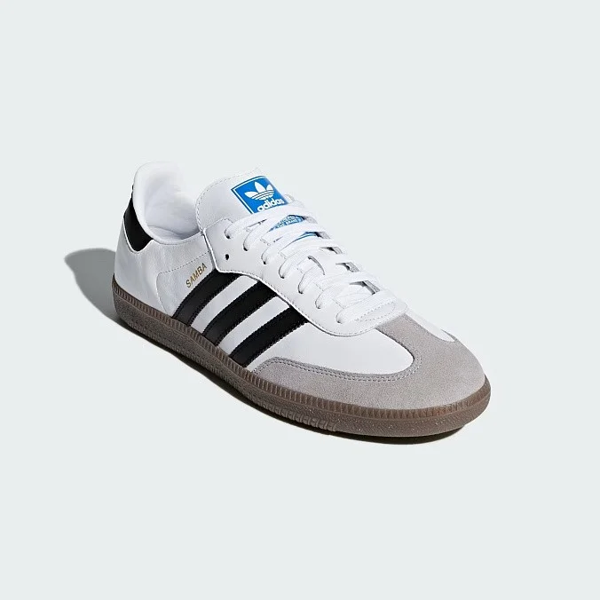 Кроссовки adidas Originals Samba OG Cloud White/Core Black/Gum