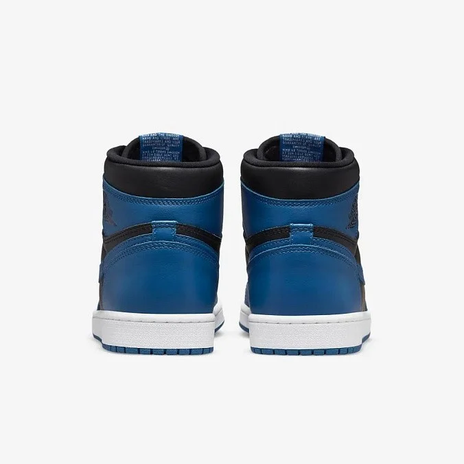 Кроссовки Air Jordan 1 High OG Dark Marina Blue/Black/White