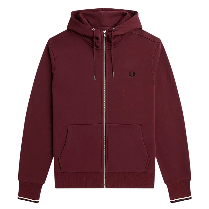 Толстовка Fred Perry Hooded Zip Through Sweatshirt