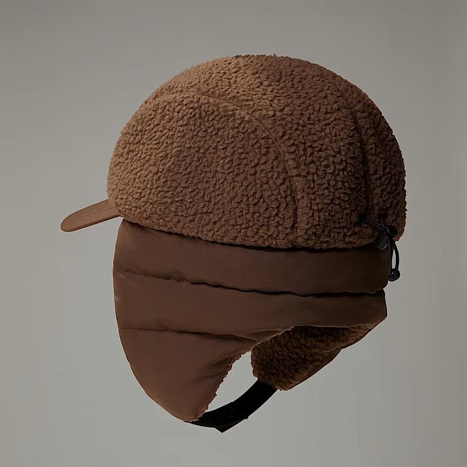 Шапка ушанка The North Face Cragmont Fleece Trapperhut Smokey Brown