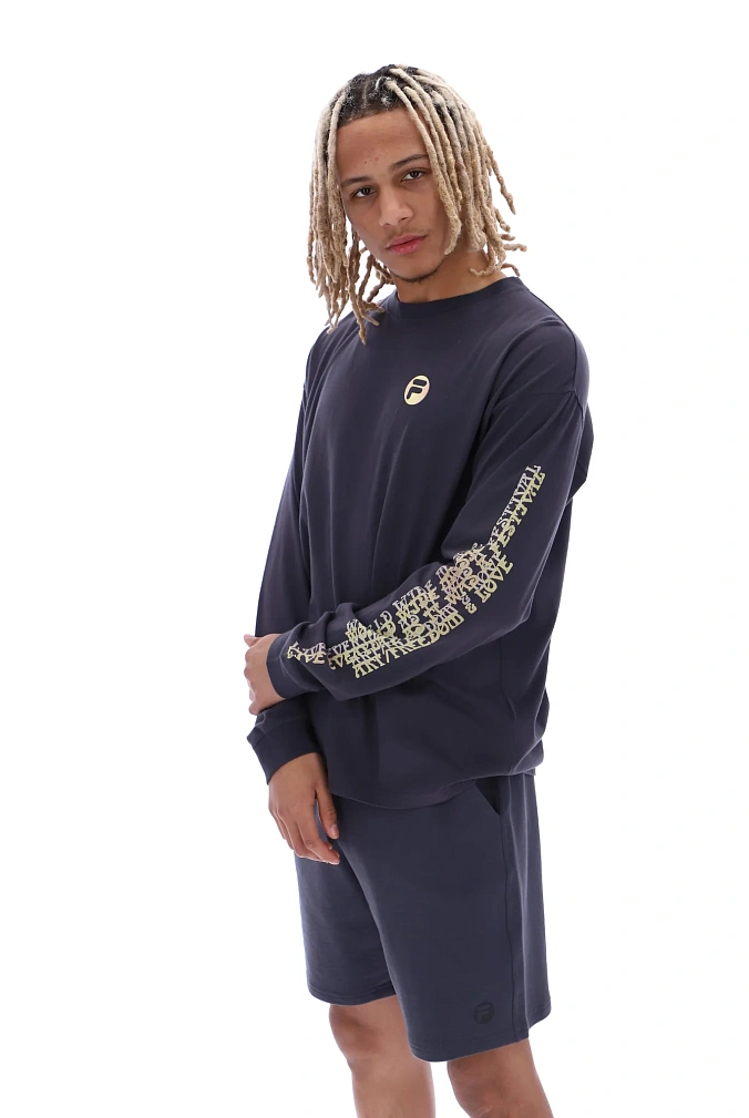 Лонгслив FILA Fredrick Graphic Long Sleeve T-Shirt
