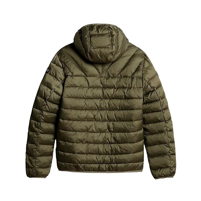 Куртка Napapijri Aerons Short Jacket Adjustable Hood Green Lichen