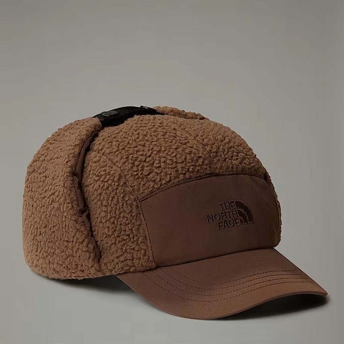 Шапка ушанка The North Face Cragmont Fleece Trapperhut Smokey Brown