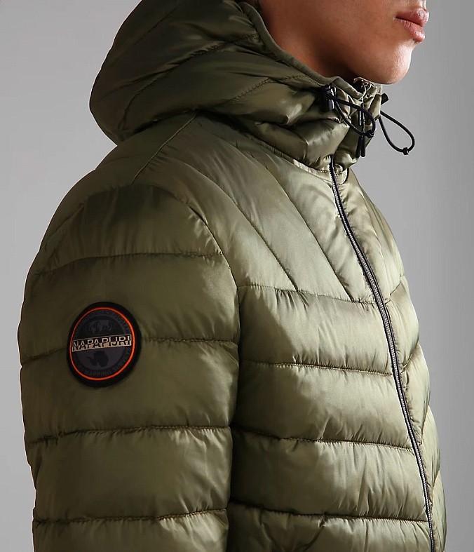 Куртка Napapijri Aerons Short Jacket Adjustable Hood Green Lichen