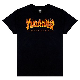 Футболка Thrasher Inferno T-Shirt Black