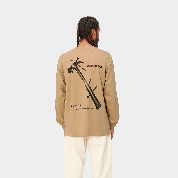 Лонгслив Carhartt WIP L/S Reverse Hammer T-Shirt
