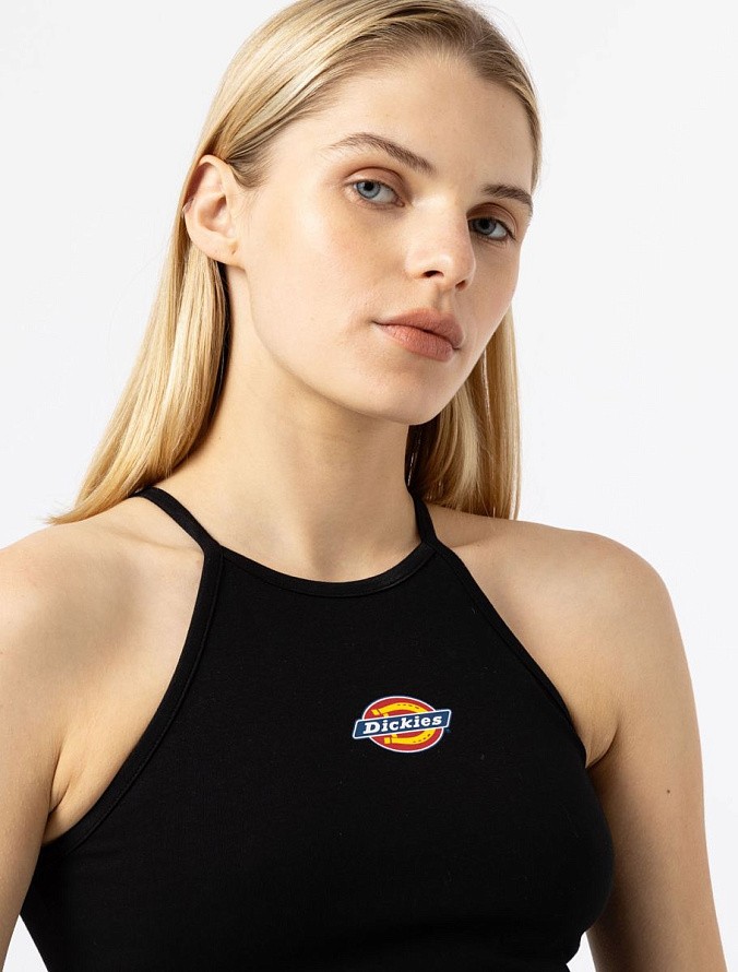 Топ женский Dickies Chain Lake Vest Tank Black