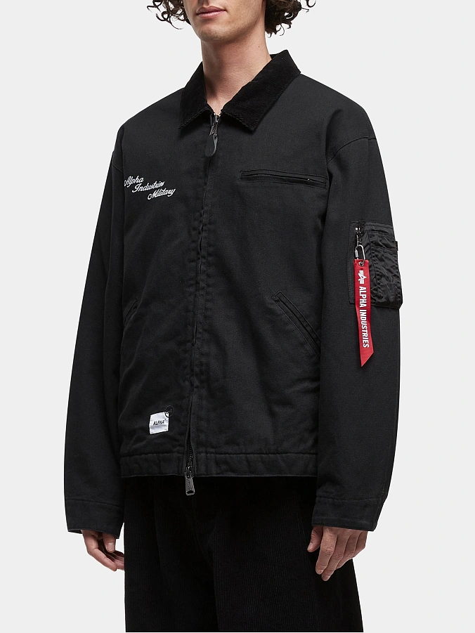 Куртка Alpha Industries Unfrm Detroit Jacket Black