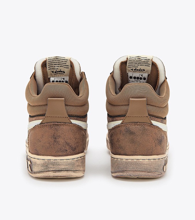 Кроссовки мужские Diadora Magic Basket Demi Stained Cocoa Creme/Pristine
