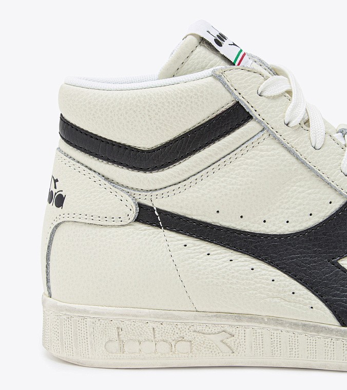 Кроссовки Diadora Game L High Waxed White / Black